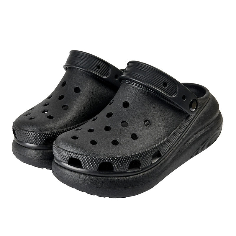 Women’s Closed-Toe Cloud Clogs, Sculpted EVA Platform Slip-On Sandals, EU Sizes 35-41