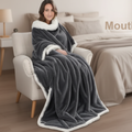 Dual Sided Flannel Electric Under Blanket | Adjustable Temperature Control, Non-Slip Backing, Detachable Cord Machine Washable Heated Mattress Pad, Queen King & Multi Sizes Winter Bed Warmer for Bedroom