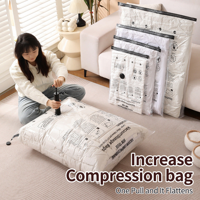 Vacuum Compression Storage Bags for Travel & Home Organization
