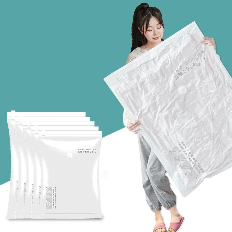 Thick Vacuum Storage Bags, Space‑Saver Sealer Bags for Clothes, Bedding, Quilts, Travel Storage, Multiple Sizes