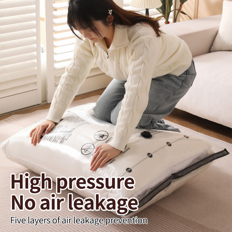 Vacuum Compression Storage Bags for Travel & Home Organization