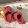 Cute Bunny Cloud Slides for Kids, Super Soft Non‑Slip Parent‑Child Summer Slippers for Boys Girls Bathroom Indoor Use