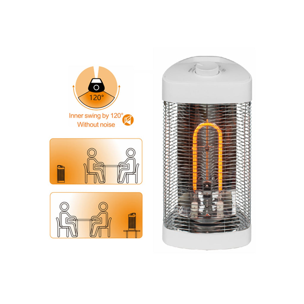 Nordica KH-12S Infrared Tower Heater for Bedroom Home Office and Living Room for Daily Home Use