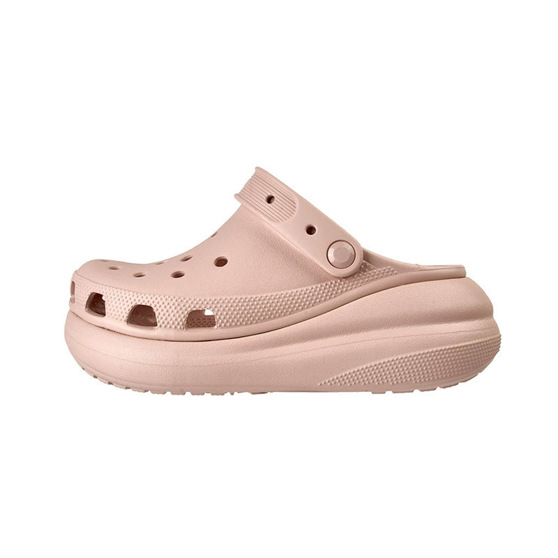 Women’s Closed-Toe Cloud Clogs, Sculpted EVA Platform Slip-On Sandals, EU Sizes 35-41
