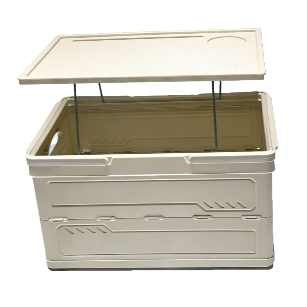 Foldable Camping Storage Box with Tabletop | Portable Organizer
