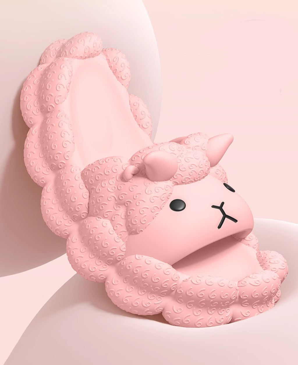 Cute Cartoon Sheep Women Slides, Super Soft Non‑Slip Odor‑Resistant Silent Summer Slippers for Indoor Bathroom Home Outdoor Wear