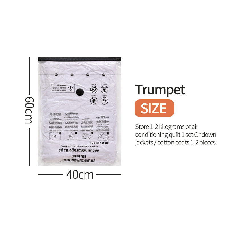 Vacuum Compression Storage Bags for Travel & Home Organization