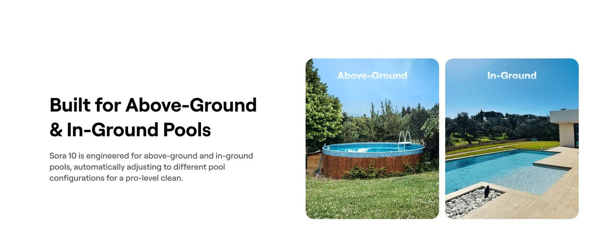 Beatbot Sora 10 Robotic Pool Cleaner Deep Blue for Inground and Above Ground Home Swimming Pools