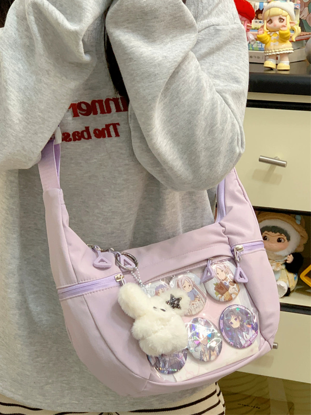 Women's Large-Capacity Dumpling Bag Crossbody Purse for Travel and Sightseeing Everyday Casual Streetwear Date Night Office