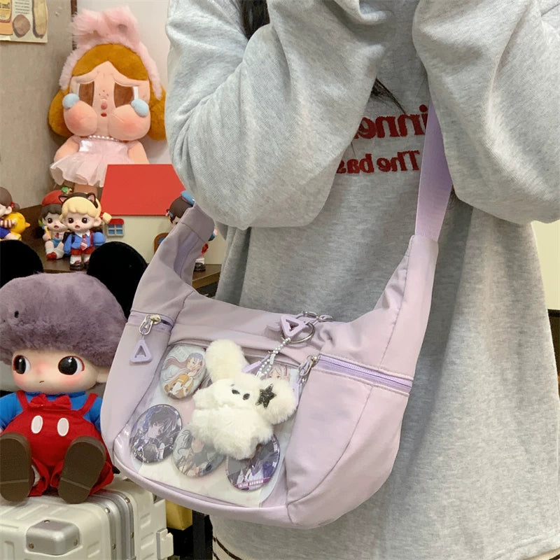 Purple/White