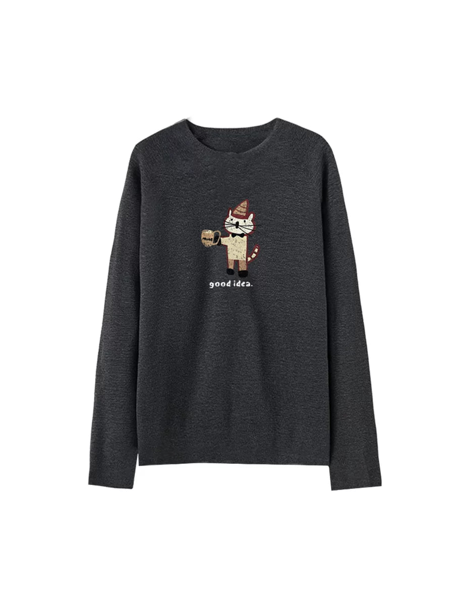 Women's Fall Winter Grey Longline Thickened Fleece-Lined Plus Size Oversized Midi Top Fashion Blouse Shirt for Office Outfits Sleeve Business Casual
