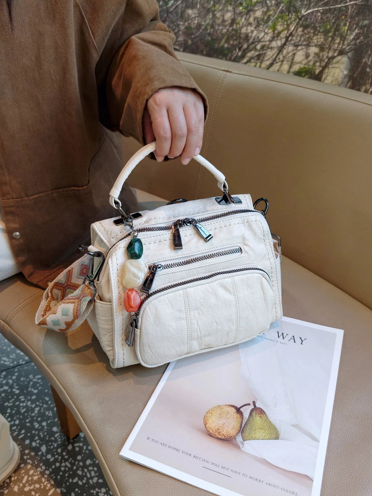 Women's Soft Casual Backpack Travel School Bag Work Travel Everyday Bag Everyday Fashion Style for Women