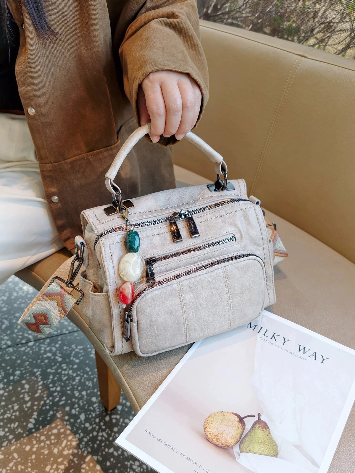 Women's Soft Casual Backpack Travel School Bag Work Travel Everyday Bag Everyday Fashion Style for Women