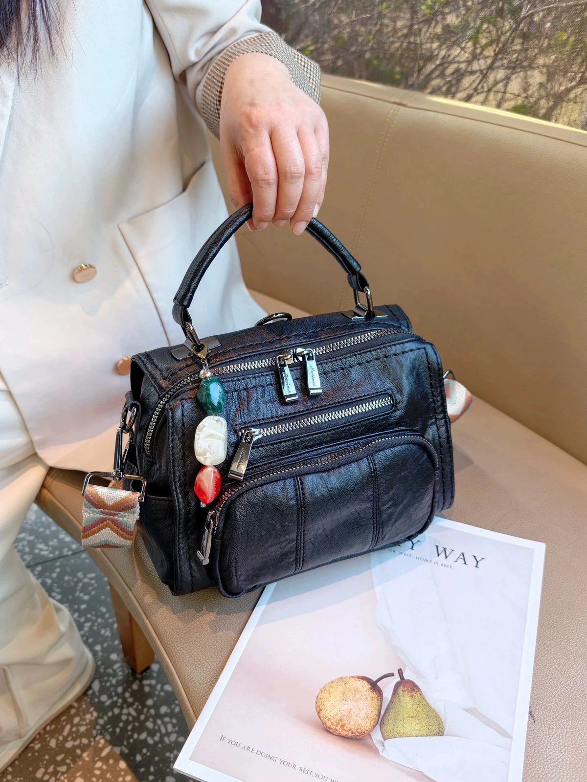 Women's Soft Casual Backpack Travel School Bag Work Travel Everyday Bag Everyday Fashion Style for Women