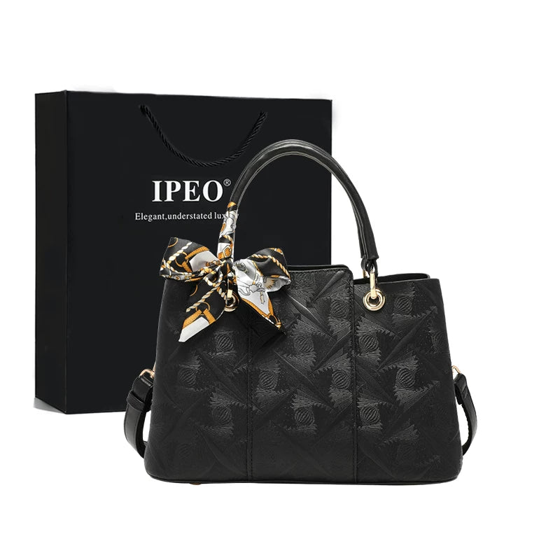 Women's Large-capacity Elegant Crossbody Bag Shoulder Purse Handbag Work Travel Everyday Purse