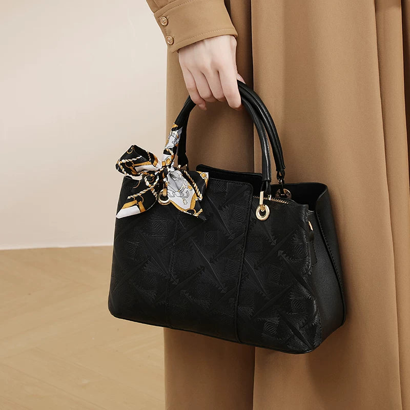 Women's Large-capacity Elegant Crossbody Bag Shoulder Purse Handbag Work Travel Everyday Purse