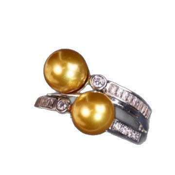 Cubic zirconia ring by Yoshan, detail view 9