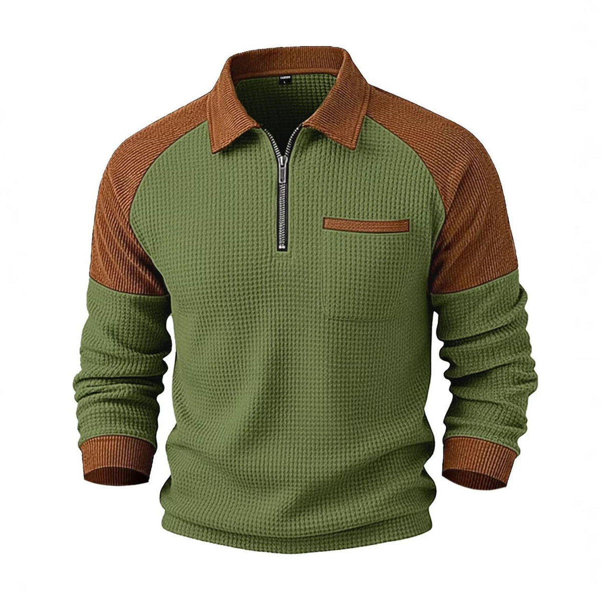 Men's Half-Zip Lapel Casual Hoodie Sweatshirt Pullover Travel Weekend Everyday Fall Winter