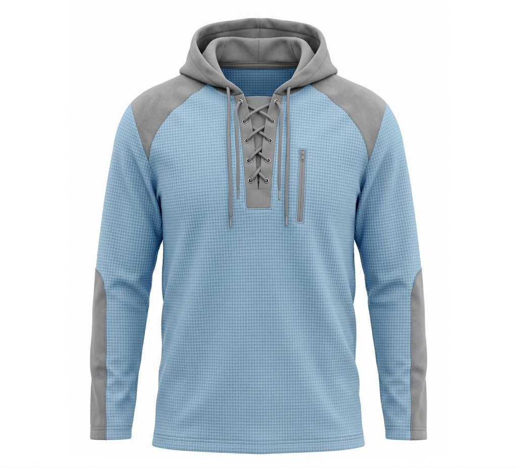 Men's Color-Block Casual Hoodie Sweatshirt Pullover Travel Weekend Everyday Fall Winter
