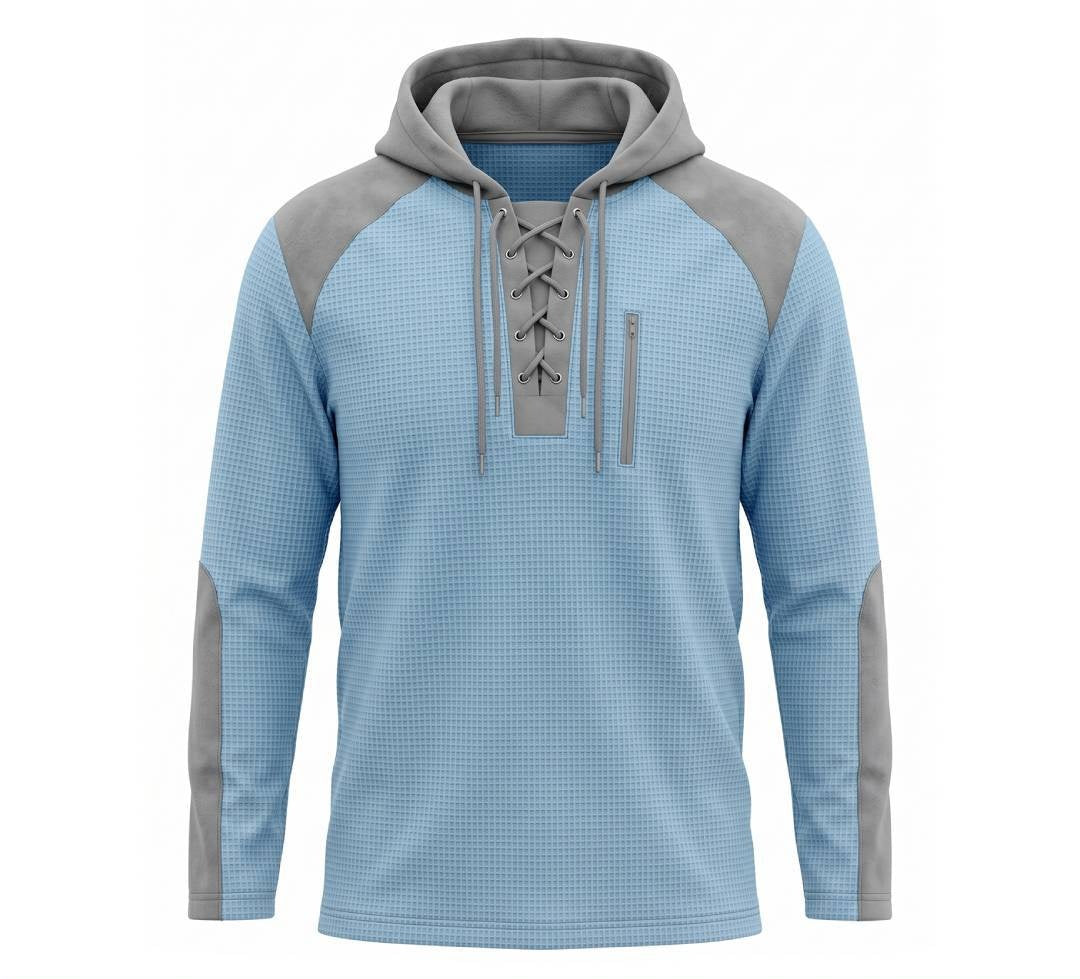 Men's Color-Block Casual Hoodie Sweatshirt Pullover Travel Weekend Everyday Fall Winter
