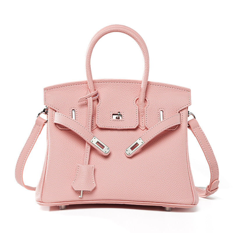 Women's Large-capacity Leather Handbag Shoulder Crossbody Purse for Work and Travel Office School Premium Everyday Date Night