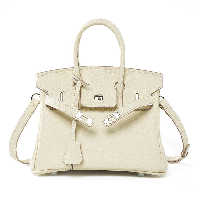 Women's Large-capacity Leather Handbag Shoulder Crossbody Purse for Work and Travel Office School Premium Everyday Date Night