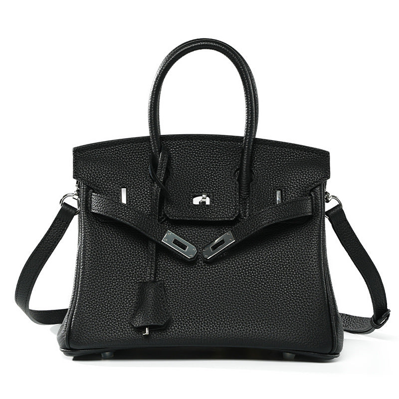 Women's Large-capacity Leather Handbag Shoulder Crossbody Purse for Work and Travel Office School Premium Everyday Date Night
