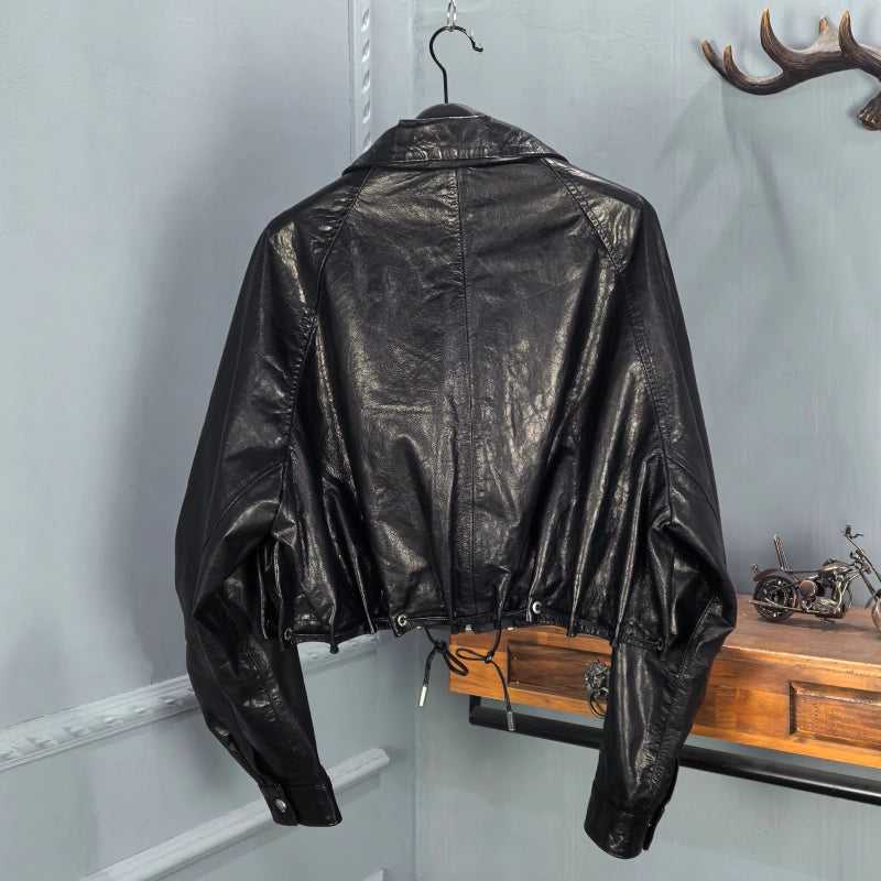 Women's Fall Winter Leather Oversized Jacket Casual Coat for Cold Weather Travel Spring Outdoor Holiday