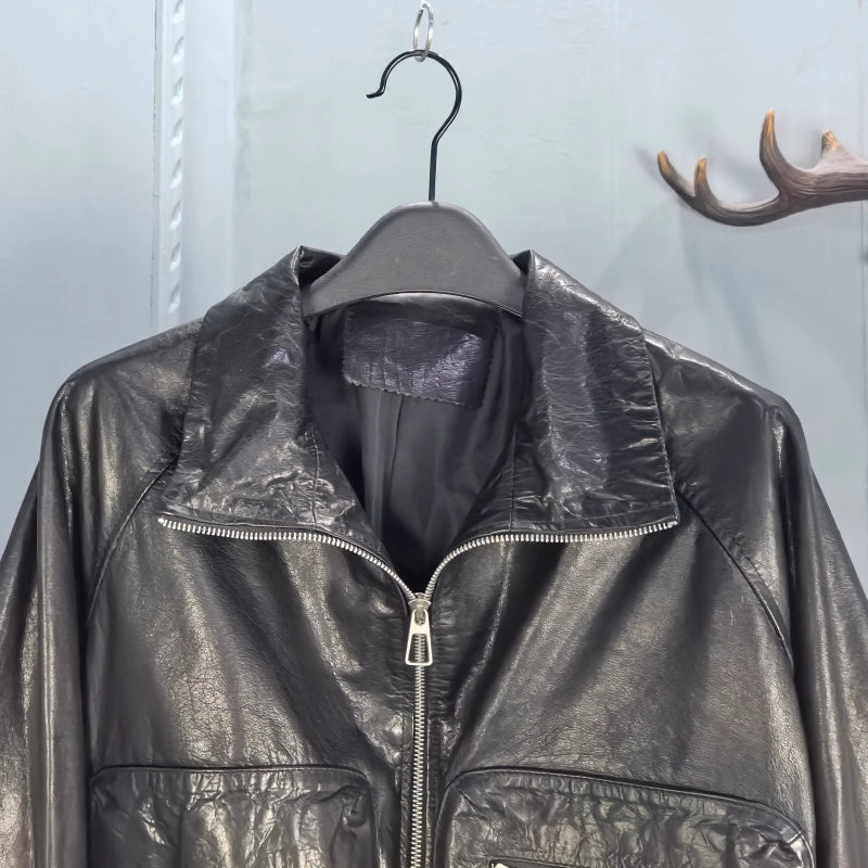 Women's Fall Winter Leather Oversized Jacket Casual Coat for Cold Weather Travel Spring Outdoor Holiday