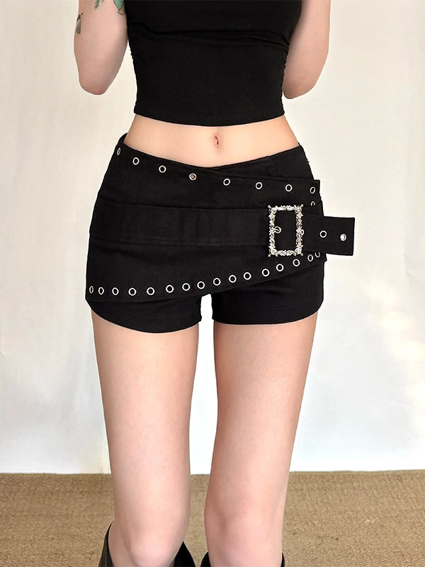 Women's Heavy-duty Studded Black Waist Belt for Date Night Gift Party Everyday Wear Designer Office Vacation