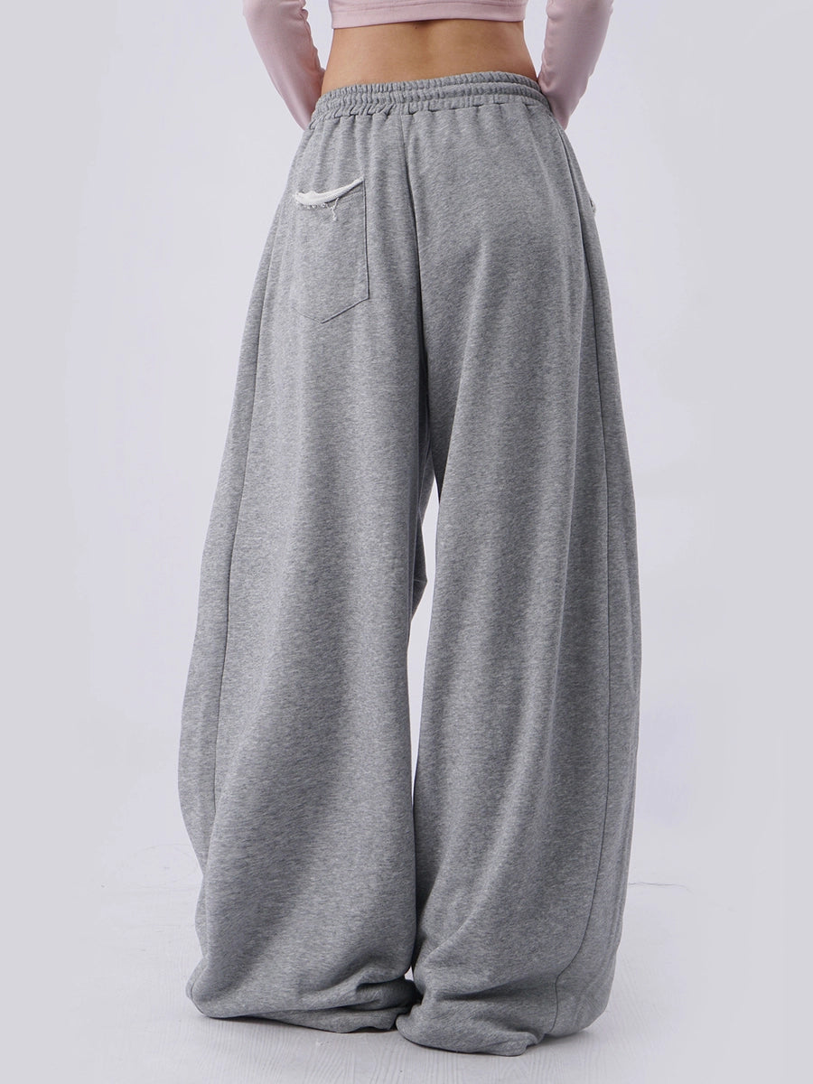 Women's Studded Grey Embroidered Oversized Workout Leggings High-Waisted Squat-Proof Gym Travel Everyday Weekend