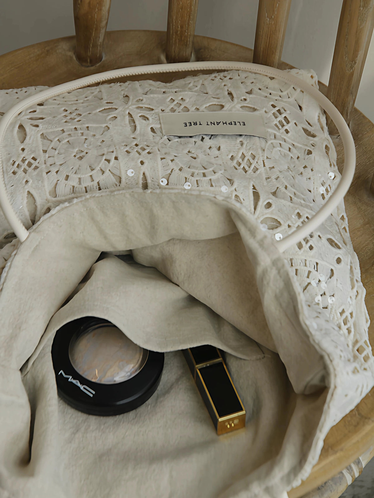 Women's Glitter White Lace Office Designer Vacation French-inspired Workwear Tote Bag Shoulder Crossbody Purse Work Travel Everyday Purse