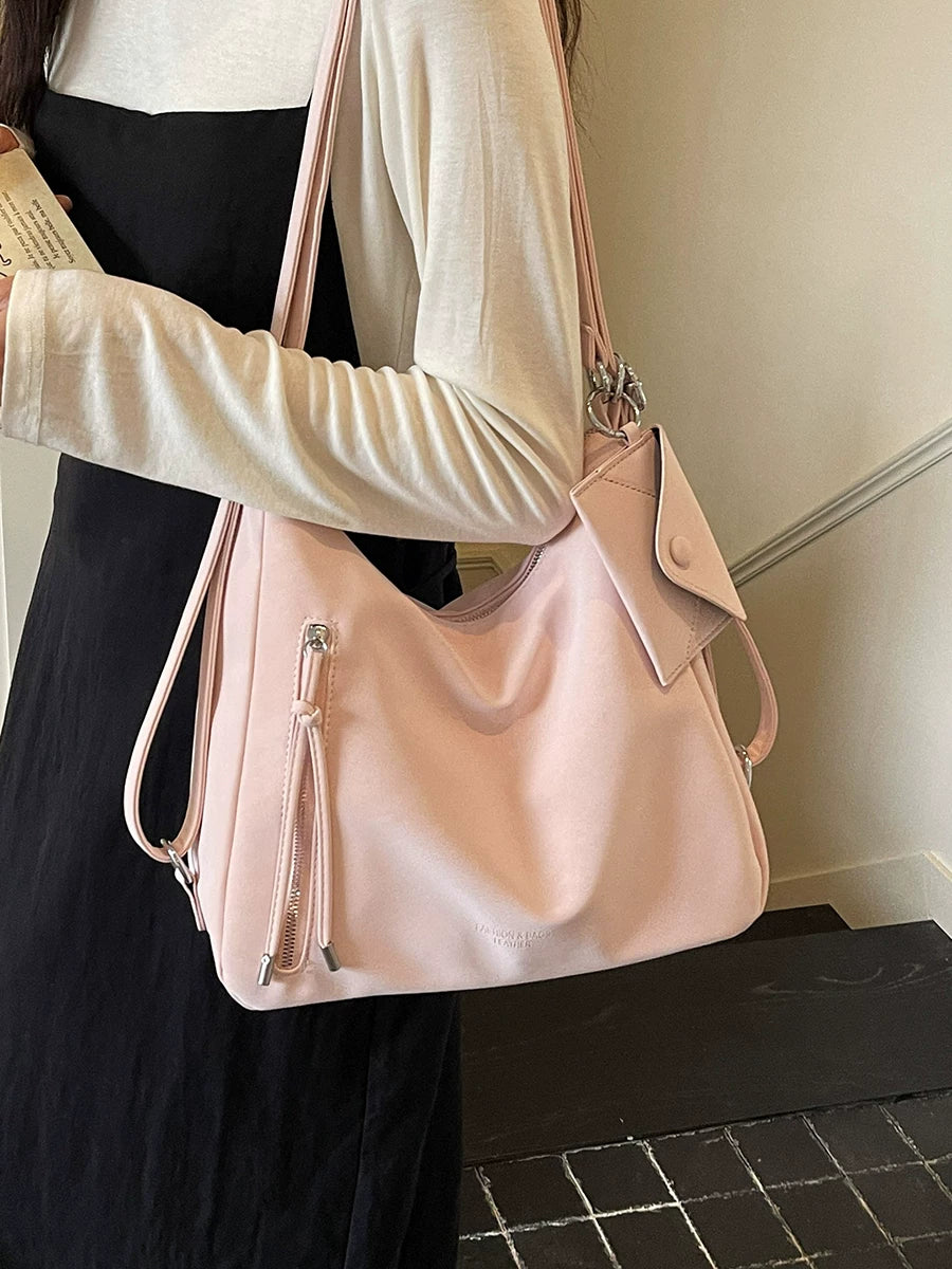 Women's Spring Summer Office Workwear Relaxed Tote Bag Shoulder Crossbody Purse Work Travel Everyday Purse