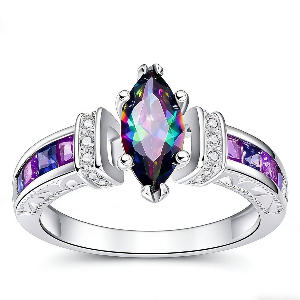 CR cubic zirconia jewelry set by Yoshan