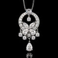 Crystal retro earrings by Yoshan, detail view 7