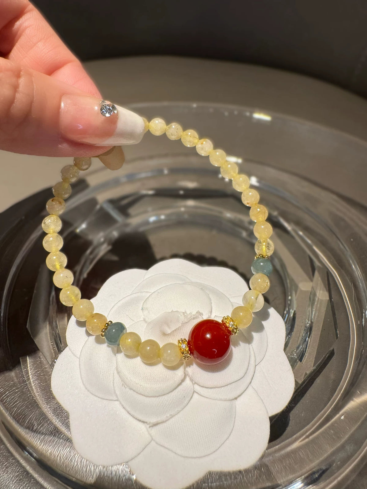 Jewelry set by Yoshan, detail view 5
