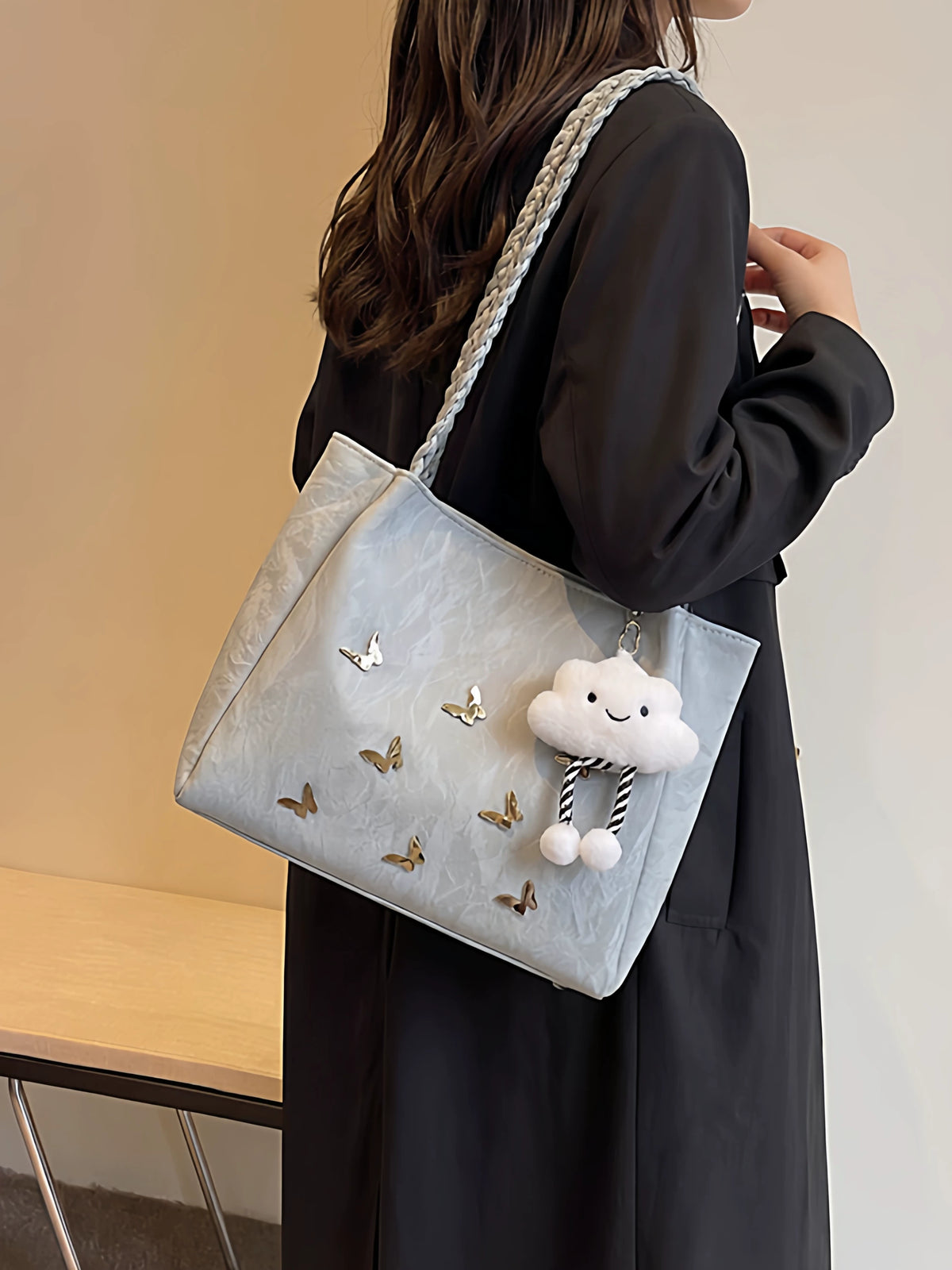 Women's Large-Capacity Office Workwear Tote Bag Shoulder Crossbody Purse Work and Travel School