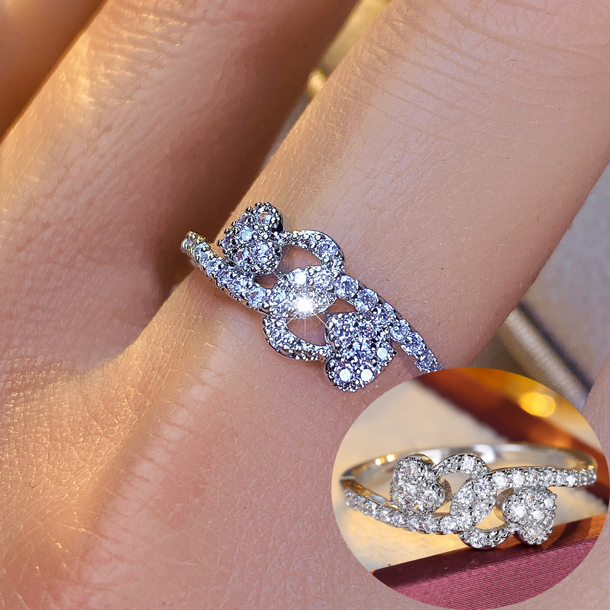 Statement ring by Yoshan, detail view 6