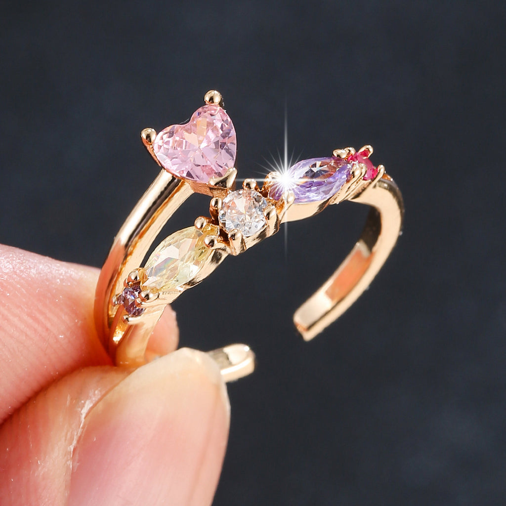 Gold statement ring by Yoshan