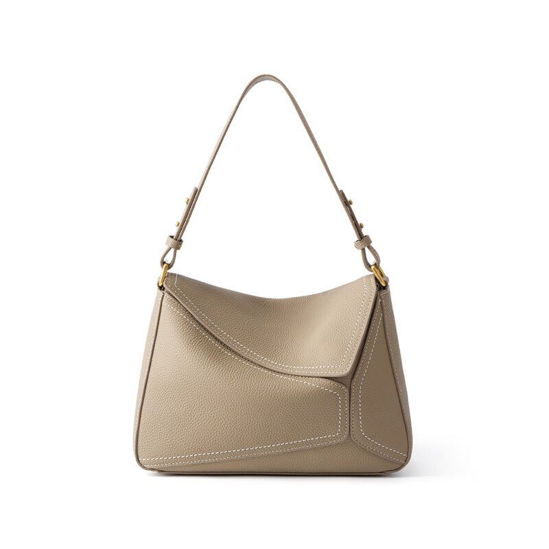 Women's Commute Geometric Office Leather Workwear Crossbody Bag for Travel and Sightseeing Everyday Casual Streetwear Premium Date Night School