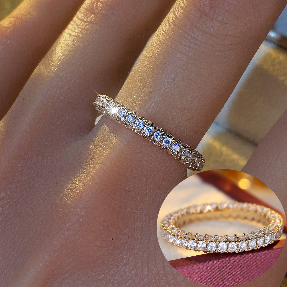 Gold jewelry set by Yoshan