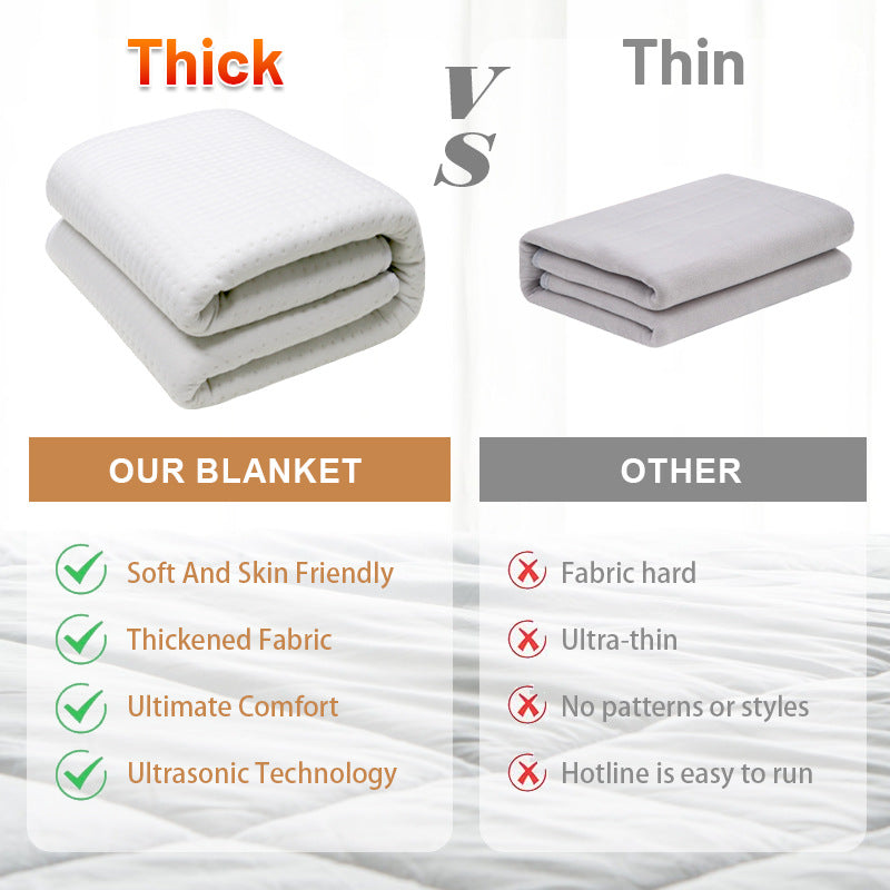 Heated Small Appliance Usb Shawl Throw Blanket Home Office Travel Wrap Electric Heating