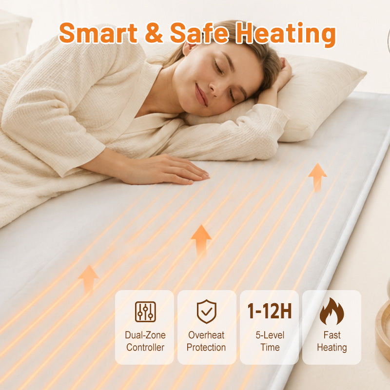 Heated Small Appliance Usb Shawl Throw Blanket Home Office Travel Wrap Electric Heating