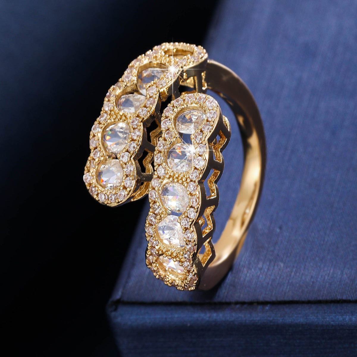 Statement ring by Yoshan, detail view 5