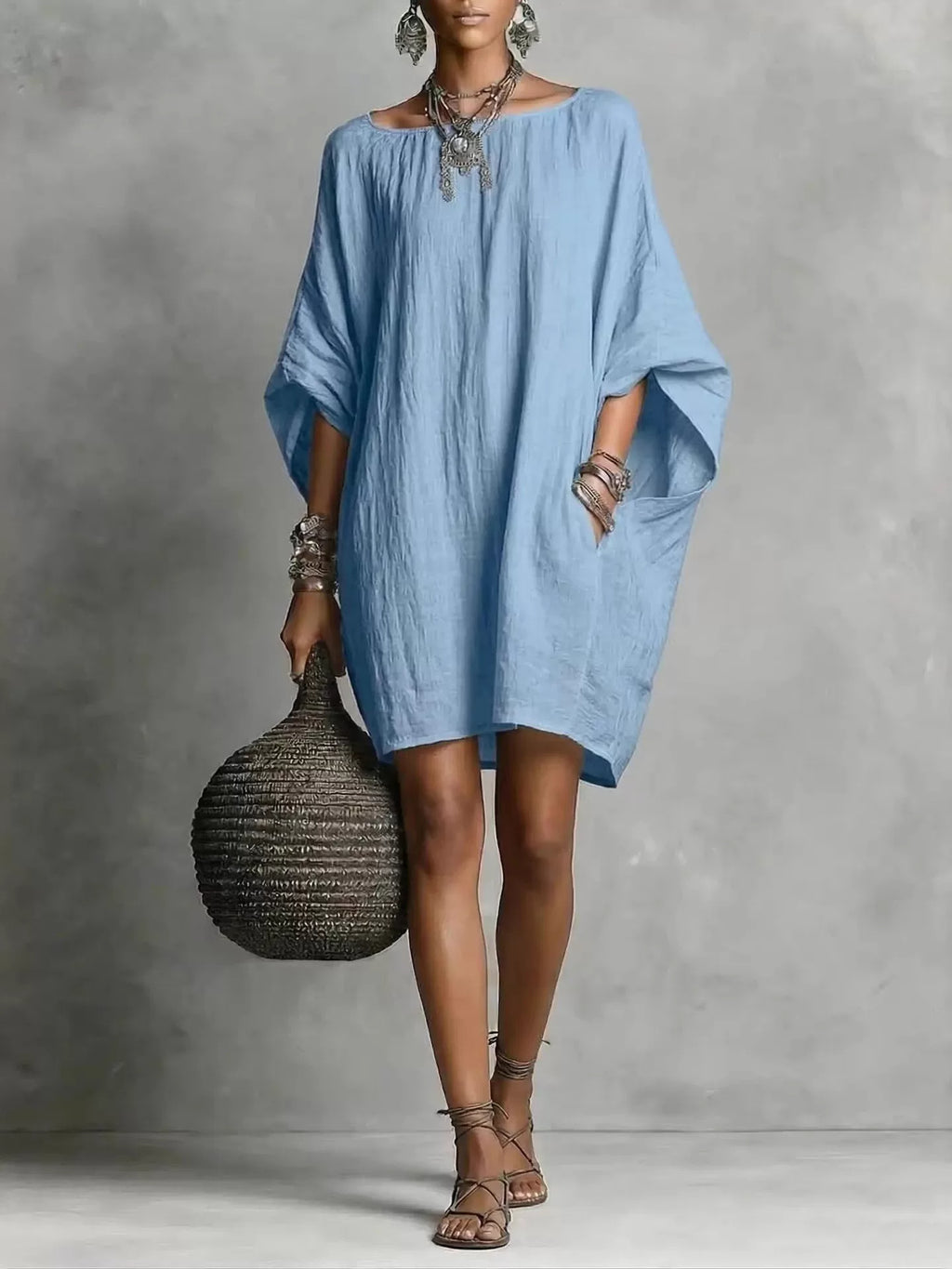 Women's Off-shoulder Long Sleeve Elegant Retro Dress Party Evening Outfit Party Evening Casual Outfit