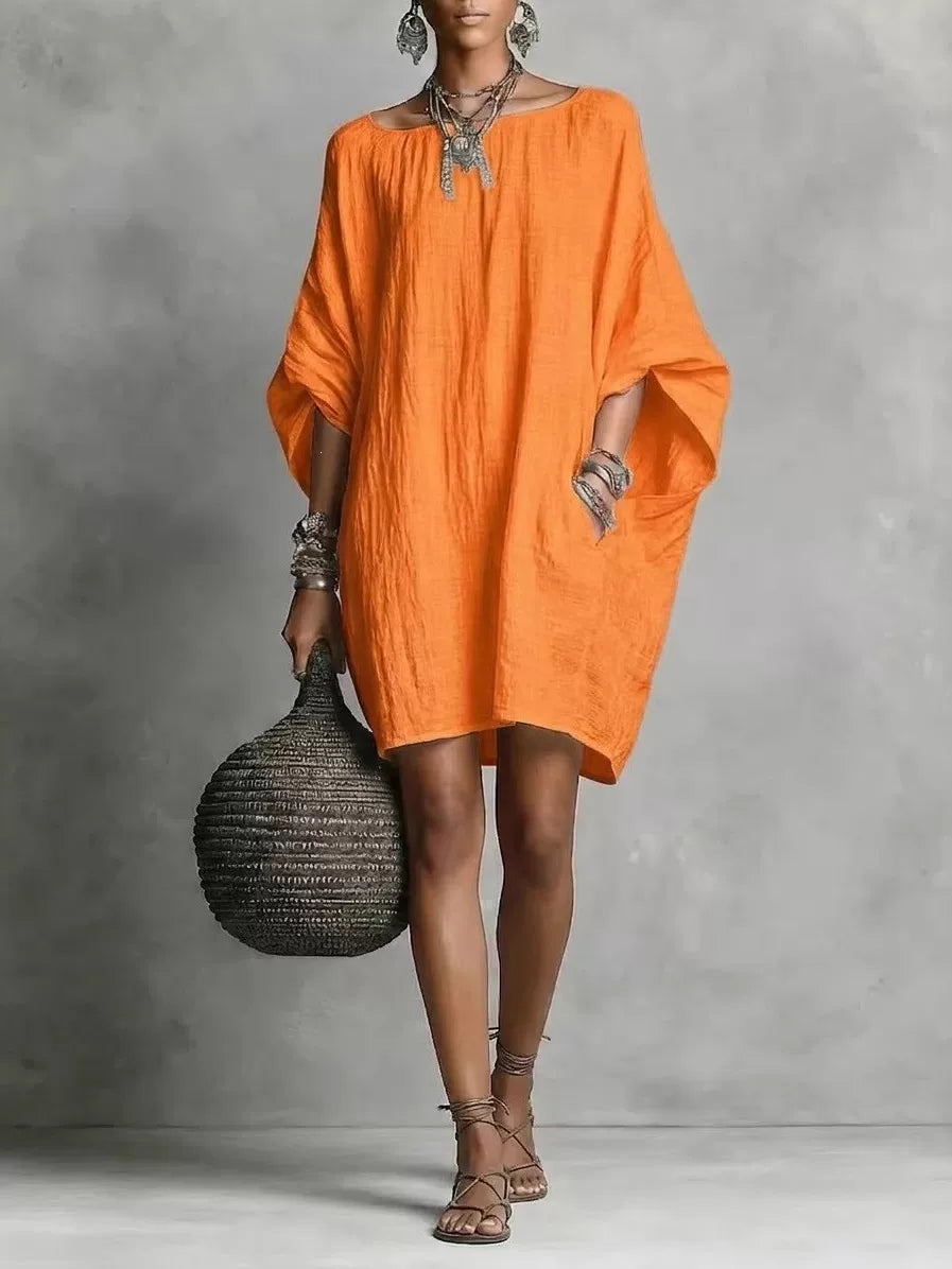 Women's Off-shoulder Long Sleeve Elegant Retro Dress Party Evening Outfit Party Evening Casual Outfit