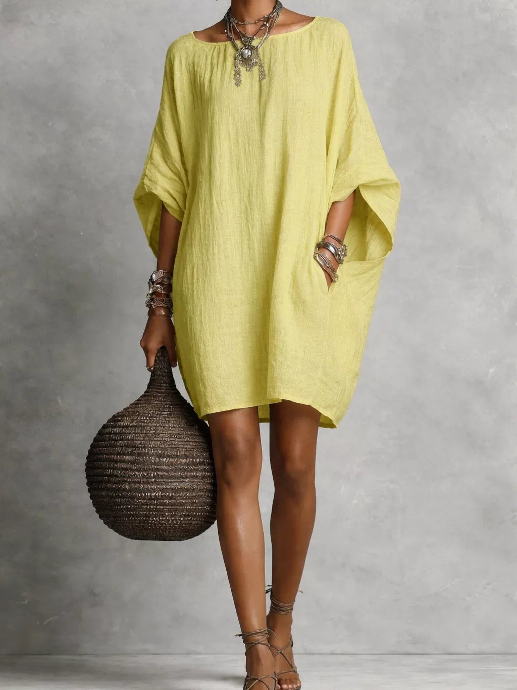 Women's Off-shoulder Long Sleeve Elegant Retro Dress Party Evening Outfit Party Evening Casual Outfit