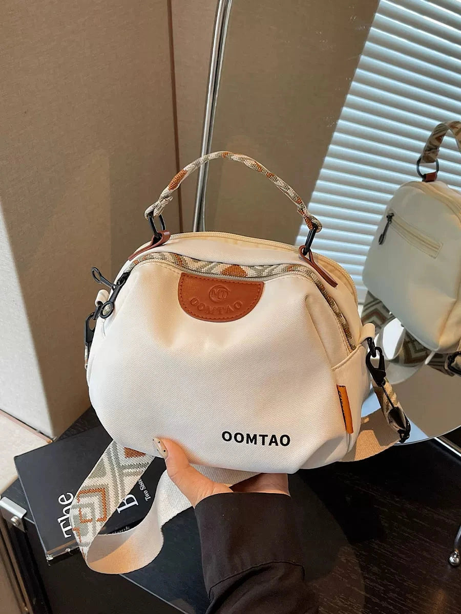 Women's Large-capacity Nylon Commuter Summer Office Workwear Casual Crossbody Bag Shoulder Purse Handbag Work Travel Everyday Purse