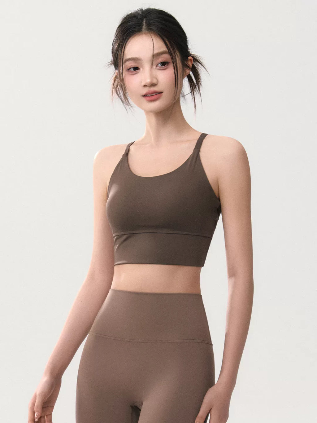 Women's Summer Sports Bra Wireless Racerback Support Travel Everyday Wear Seasonal Look Weekend