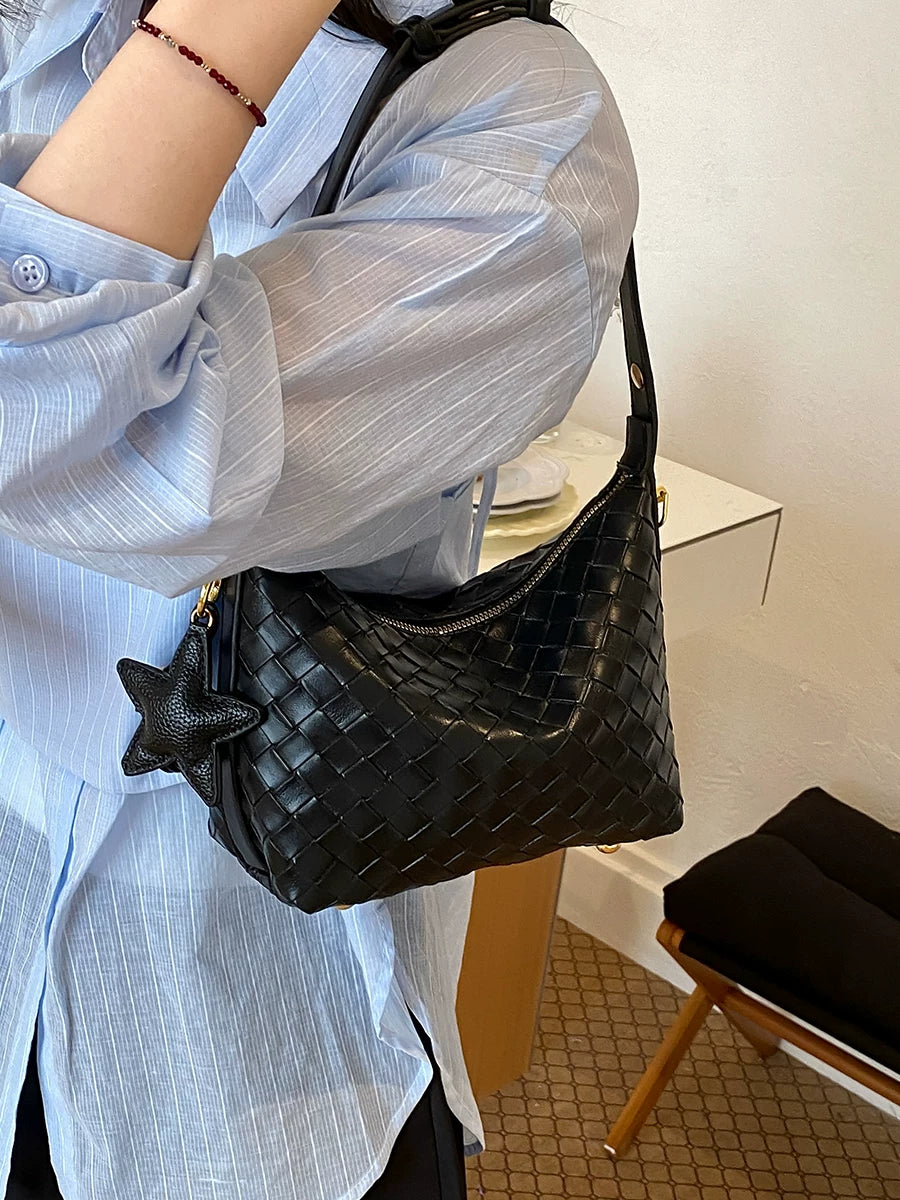 Women's Summer Office Workwear Dumpling Bag Soft Crossbody Purse Work Travel Everyday Purse